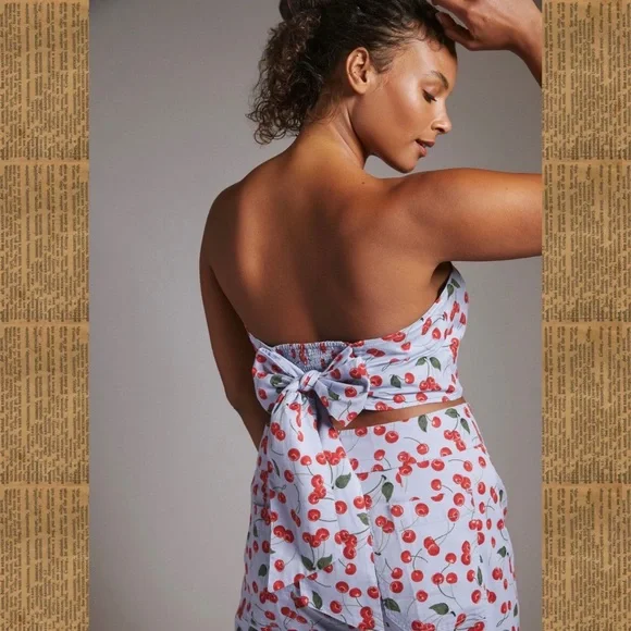 nwt! maeve cherry two-piece - Picture 4 of 6